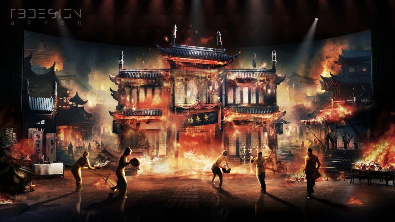 《西去东来》现代科技舞美赋能话剧舞台，无悔于“匠心”！